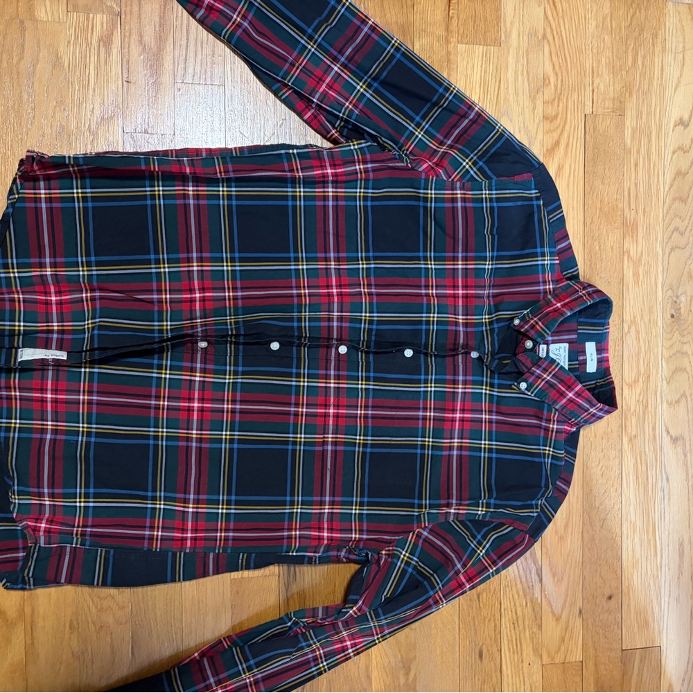 J. Crew Multicolor Plaid Shirt